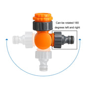 Washing Machine Faucet Connector 180 Degree Swivel Adapter, Specification: Adapter+6 Points Water Connection