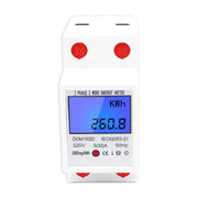 DDM15SD 15 (60) A Single-phase Multi-function Rail Meter with Backlight LCD Display