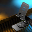 Desktop 360-degree Rotating Foldable Mobile Phone Holder, Color: Carbon Steel Black - free shipping - PMC TechLife - Order now!