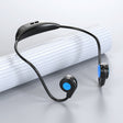M2 Bone Conduction Earphones Running Stereo To Ear Bluetooth Earphones(Black + Blue) - Neck-mounted Earphone by PMC TechLife | Online Shopping South Africa | PMC TechLife