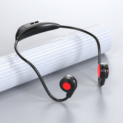 M2 Bone Conduction Earphones Running Stereo To Ear Bluetooth Earphones(Black + Red)