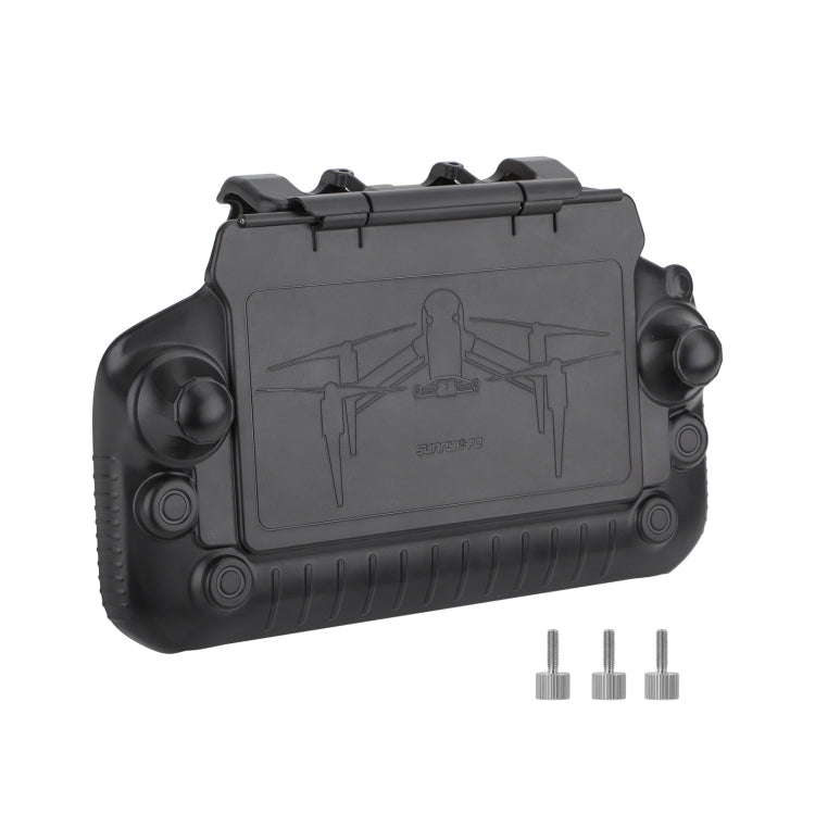 Sunnylife YK570 For DJI RC Plus Remote Control Protective Hood Plate Protective Cover(Black)