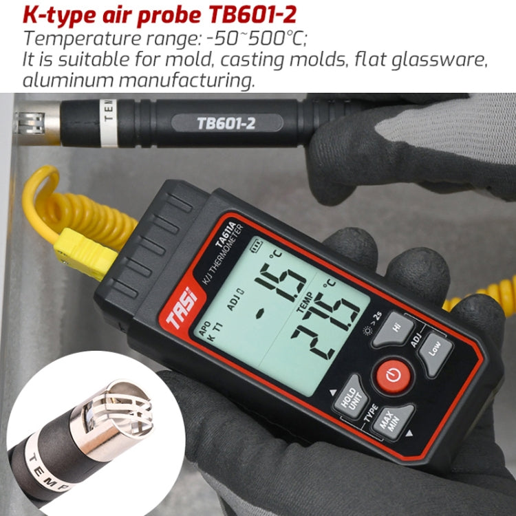 TASI TB601-2 Surface Probe K-Type Probe Use With Thermometer
