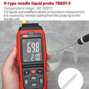 TASI TB601-5 Pointed Needle Liquid Probe K-Type Probe Use With Thermometer