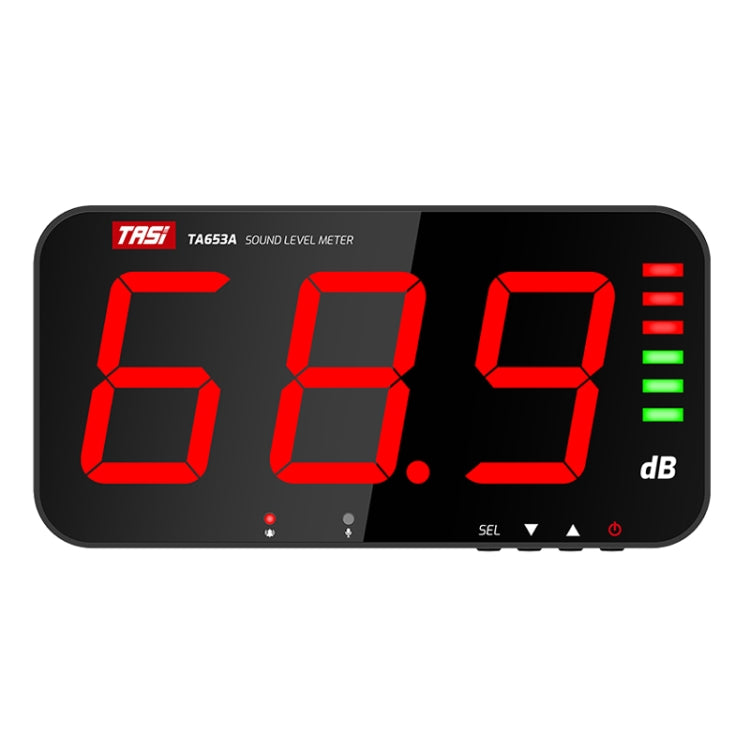 TASI TA653A Large Screen Wall-Mounted Noise Meter Decibel Detector