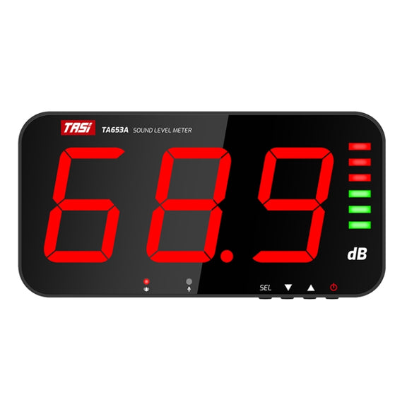 TASI TA653A Large Screen Wall-Mounted Noise Meter Decibel Detector