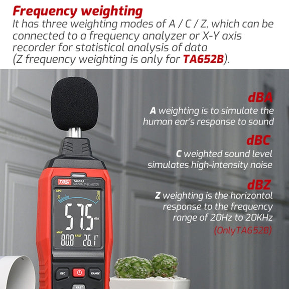 TASI TA652A Home Noise Tester Detection Volume Device