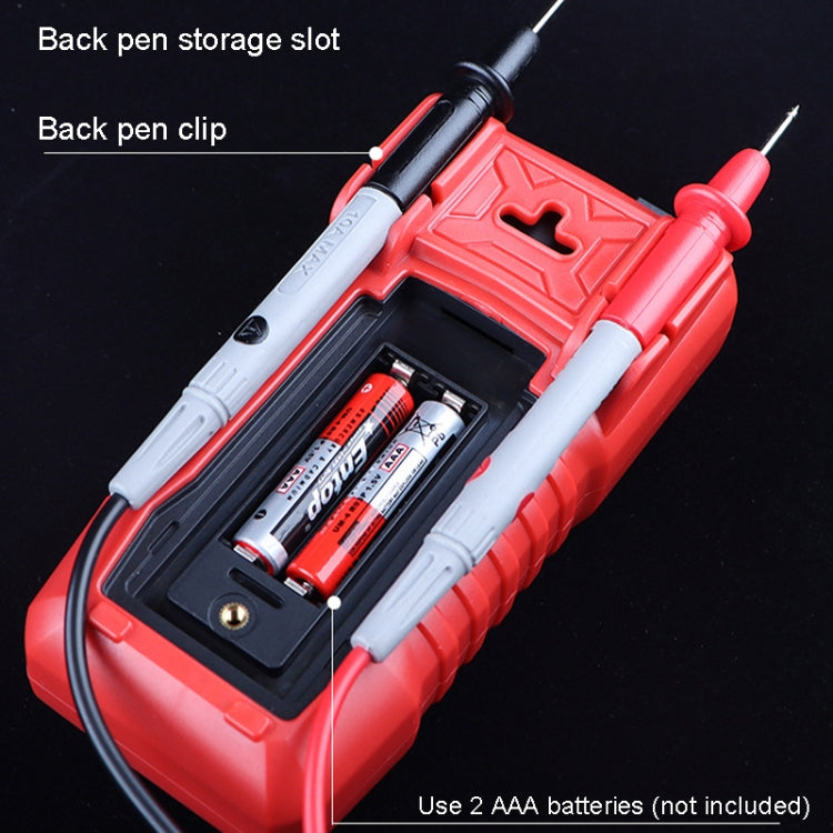TASI TA801A Digital Multimeter Fully Automatic Multifunctional Digital Current Meter(Manual Model, Without Capacitor Measurement)