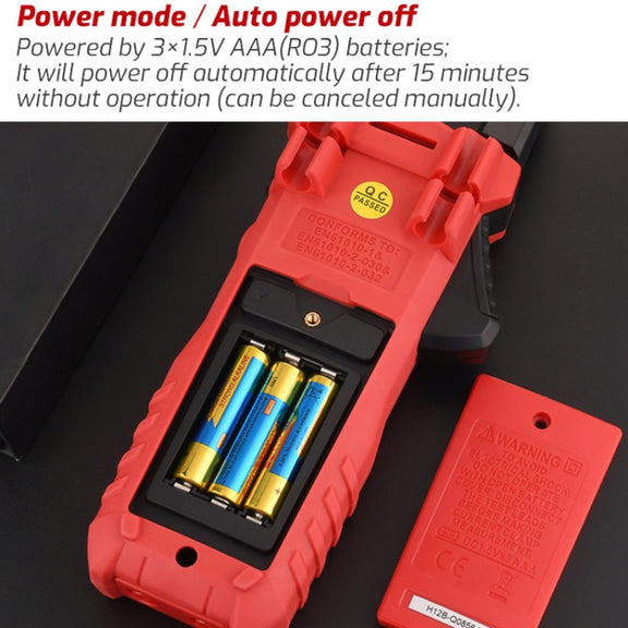 TASI TA813A Clamp Meter High Accuracy AC DC Voltage Ammeter