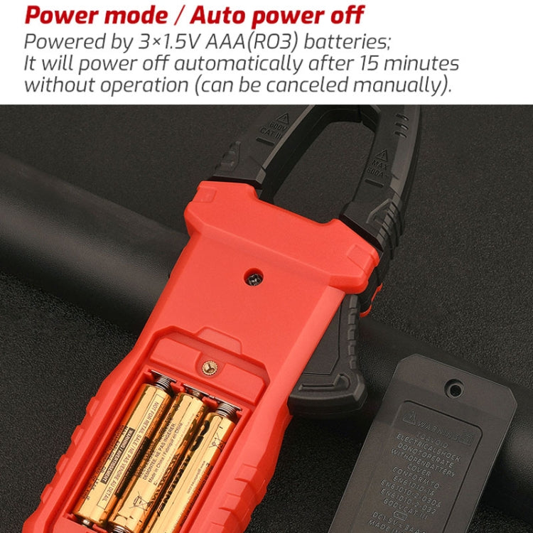TASI TA811B Clamp Meter High Accuracy AC DC Voltage Ammeter