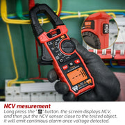 TASI TA811B Clamp Meter High Accuracy AC DC Voltage Ammeter