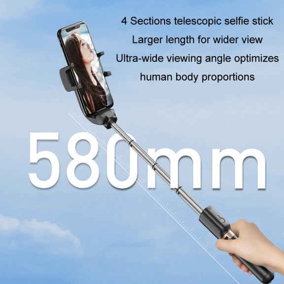 APEXEL APL-D6 Live Video Multifunctional Mobile Phone Gimbal Stabilizer Selfie Stick