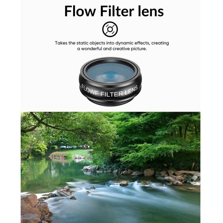 APEXEL APL-22XDG9 22X External Camera Adjustable Focus Mobile Phone Lens(10 in 1)