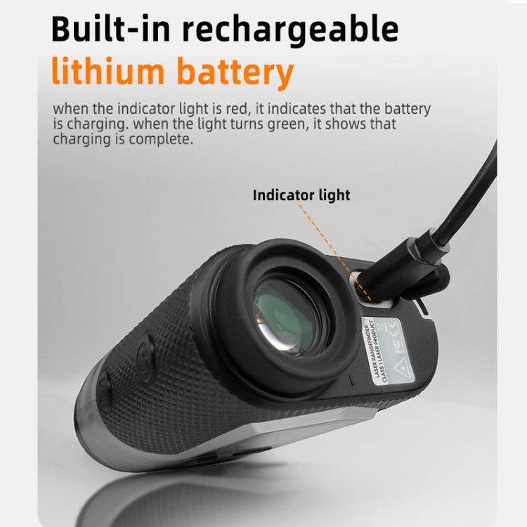 ARTBULL Golf Rechargeable Telescope Laser Rangefinder with Screen, Specification: 650m