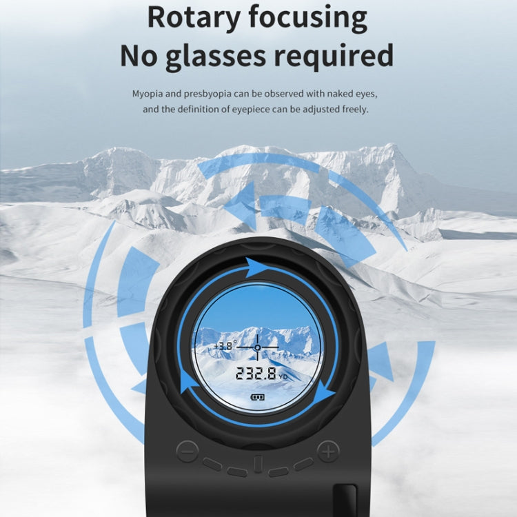ARTBULL 1000m Golf Laser Rangefinder Telescope Altimeter Speedometer