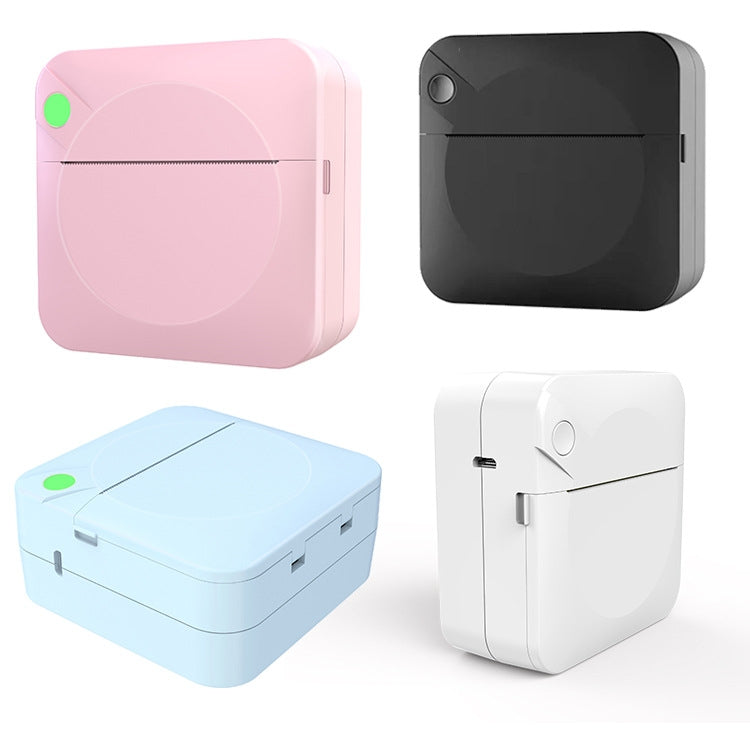 C17 Bluetooth Pocket Mini Label Printer Inkless Thermal Printer Wireless Photo Printer(Pink)