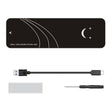 USB3.2 To MAC SSD Enclosure Adapter For Macbook Air Pro 2013-2017 Hard Disk, Spec: 10Gbps A-C Cable Kit - Others by PMC TechLife | Online Shopping South Africa | PMC TechLife