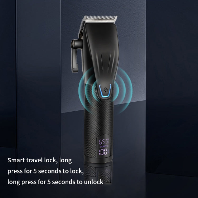 Men Electric Haircutting Tools Set Sculpting Electric Clipper(Black)