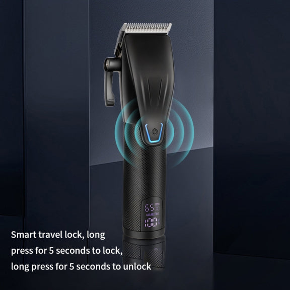 Men Electric Haircutting Tools Set Sculpting Electric Clipper(Black)
