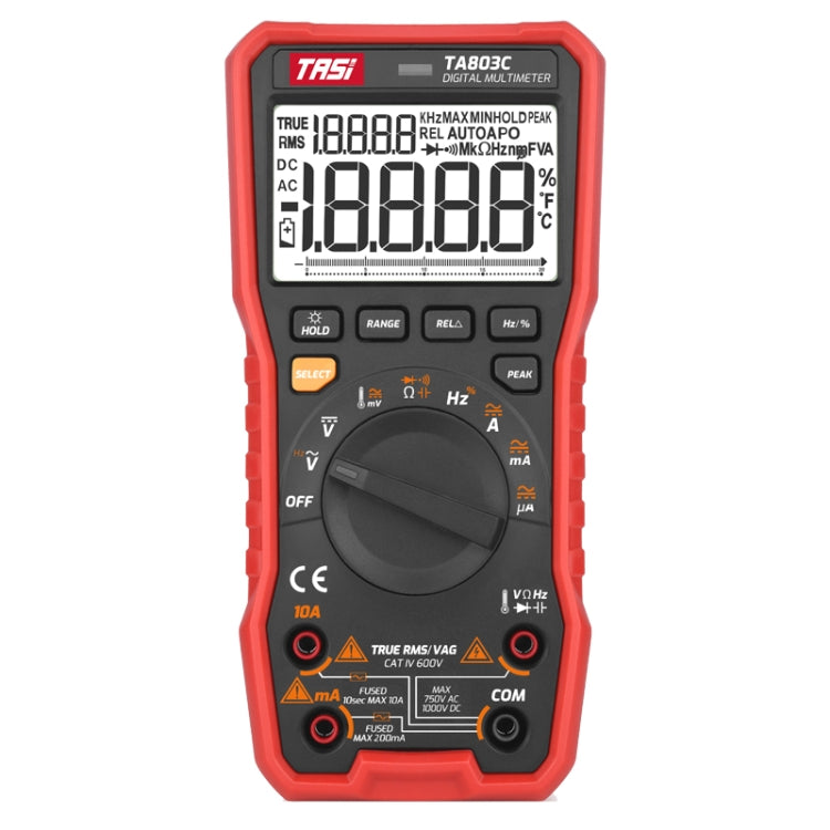 TASI TA803C Digital High Precision Multimeter Digital Display Household Multifunction Electrician Multimeter