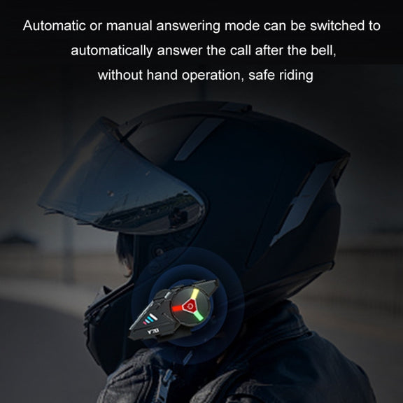KUQIBAO Motorcycle Helmet Built-in Water-resistant Bluetooth Earphone(Soft Microphone)