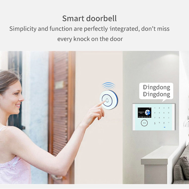 CS118   WIFI+GSM Tuya Smart Voice Alarm System Supports Amazon Alexa/ Google Assistant, Spec: Package 3