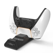 iplay HBP-263 For PS5 Handle Dual Seat Charging Support(Black)