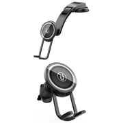 Car Central Control Air Outlet Mobile Phone Navigation Magnetic Suction Bracket, Model: LE-11