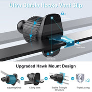 Car Central Control Air Outlet Mobile Phone Navigation Magnetic Suction Bracket, Model: LE-11