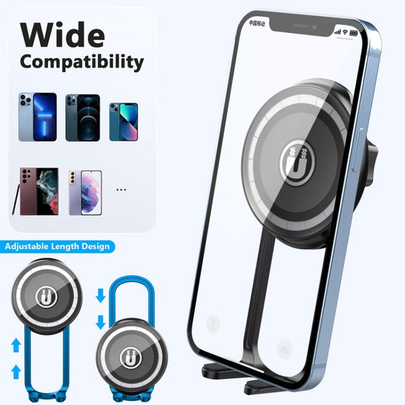Car Central Control Air Outlet Mobile Phone Navigation Magnetic Suction Bracket, Model: LE-11