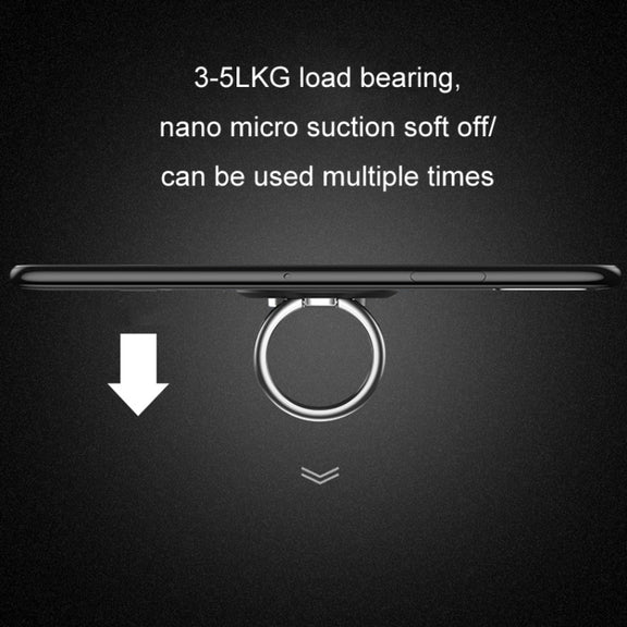5pcs Car Magnetic Metal Ring Buckle Mobile Phone Holder(Girly Pink)