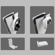 iplay HBP-266 For Sony PS5 Game Console Headphone Storage Side Rack Gamepad Hanger(Black)