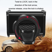 360-degree Rotating Car Air Outlet Multi-functional Mobile Phone Holder(Black)