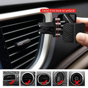 360-degree Rotating Car Air Outlet Multi-functional Mobile Phone Holder(Black)