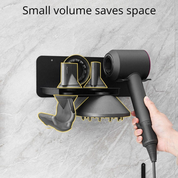 For Dyson Hair Dryer Holder Bathroom Wall-mounted Storage Rack Upgraded Model