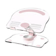 KF-Z11 Acrylic Tablet PC Mobile Phone Bracket Desktop Rotating Foldable Lazy Non-slip Phone Support Frame(Pink) - Desktop Holder by PMC TechLife | Online Shopping South Africa | PMC TechLife