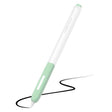 For Apple Pencil 2 Non-Slip Anti-Fall Translucent Segmented Pen Case(Green Cyan) - Pencil Accessories by PMC TechLife | Online Shopping South Africa | PMC TechLife