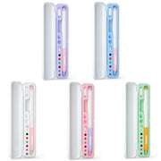 For Apple Pencil 1/2 Capacitance Pen Adapter Accessory Storage Box(Lavender Purple)