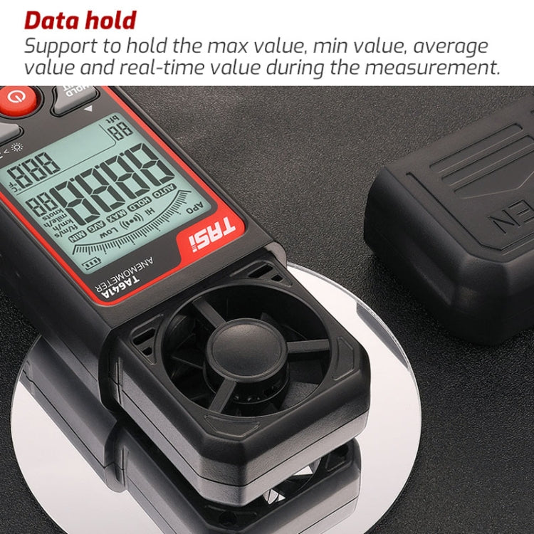 TASI TA641A High Precision Wind Speed Instrument Wind Volume Tester Handheld Wind Speed Meter