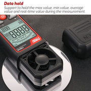 TASI TA641A High Precision Wind Speed Instrument Wind Volume Tester Handheld Wind Speed Meter