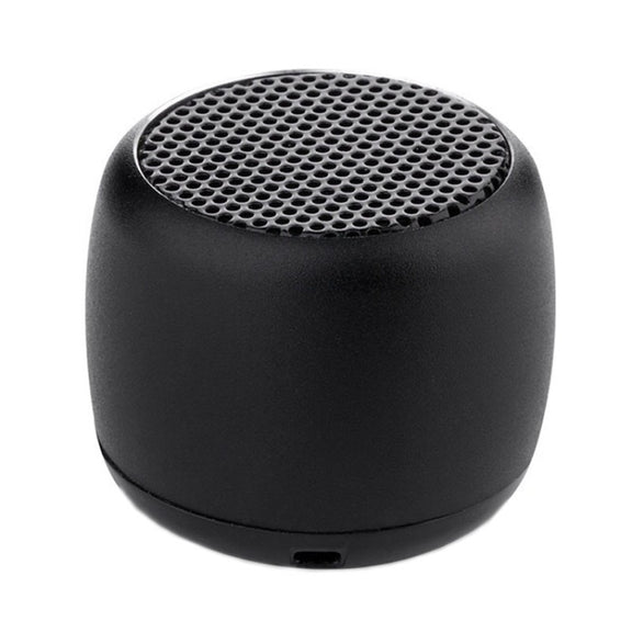 Small TWS Couplet Wireless Bluetooth Speaker Mini Smart Noise Reduction Water-resistant Speaker(Black)