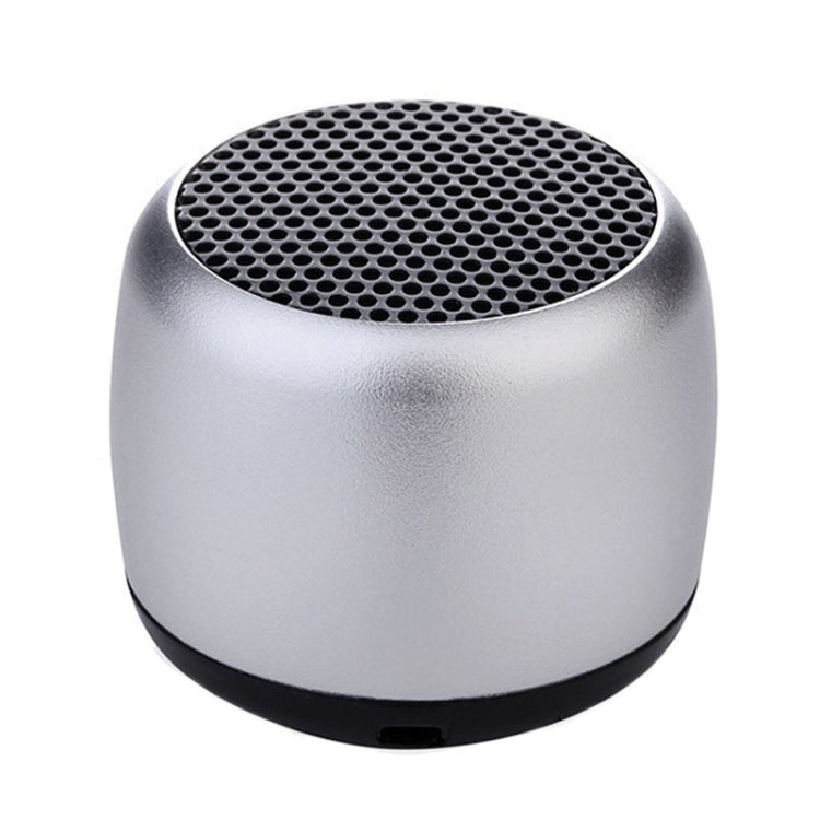 Small TWS Couplet Wireless Bluetooth Speaker Mini Smart Noise Reduction Water-resistant Speaker(Silver Gray)