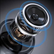 Small TWS Couplet Wireless Bluetooth Speaker Mini Smart Noise Reduction Water-resistant Speaker(Gold)