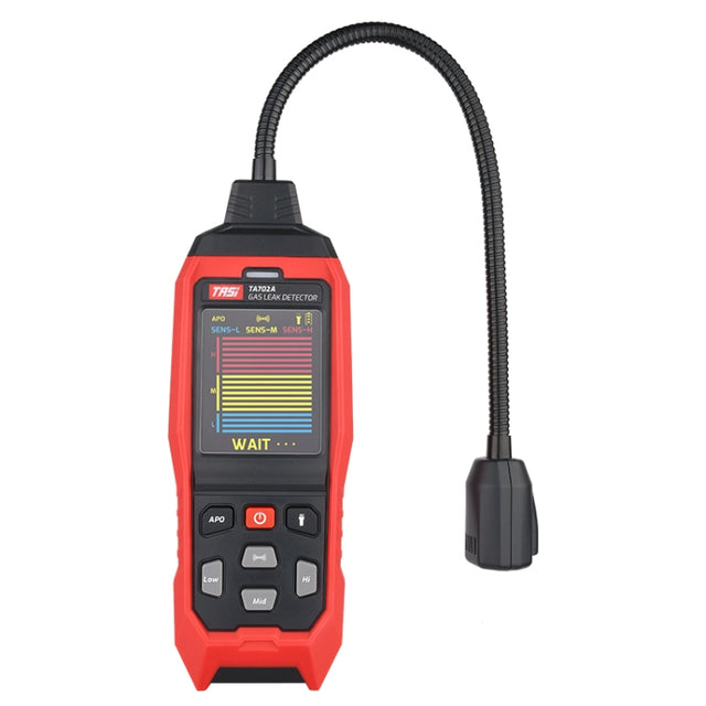 TASI TA702A Simulation Bar Display Cumbelo Gas Detector Portable Gas Testing Instrument Natural Gas Discovery Detective