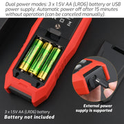 TASI TA642C Portable Digital Wind Speed Meter Air Volume Tester