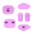 For JBL Vibe Beam Headphone Silicone Waterproof Dustproof Protective Case(Light Purple) - JBL Earphone Case by PMC TechLife | Online Shopping South Africa | PMC TechLife