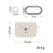 For Status Audio Between Pro Old Ver Charging Compartment Earphone Case(Black)