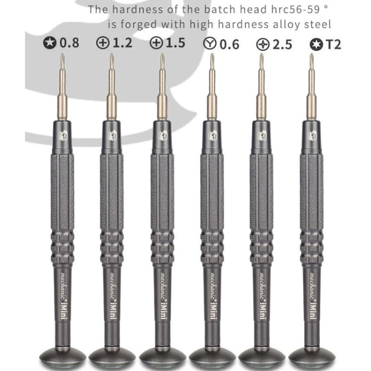 MECHANIC iMini Series Mobile Phone Repair Glasses Screw Batch Clock Tool, Series: Triangle 0.6