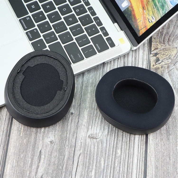 For SteelSeries 2pcs Ice Gel Headphone Covers, Model: Ice 3/5/7 Black