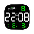6633 LED Screen Digital Display Timing Desktop Alarm Clock Living Room Hanging Clock(Green Light) - Wall Clock by PMC TechLife | Online Shopping South Africa | PMC TechLife | Buy Now Pay Later Mobicred